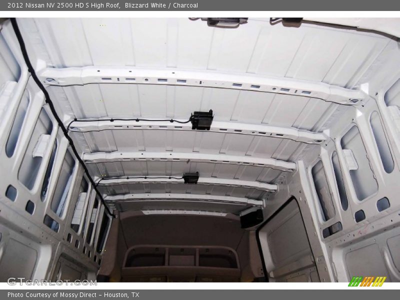 Blizzard White / Charcoal 2012 Nissan NV 2500 HD S High Roof