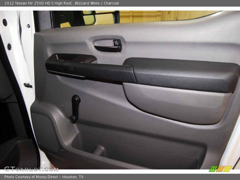 Blizzard White / Charcoal 2012 Nissan NV 2500 HD S High Roof