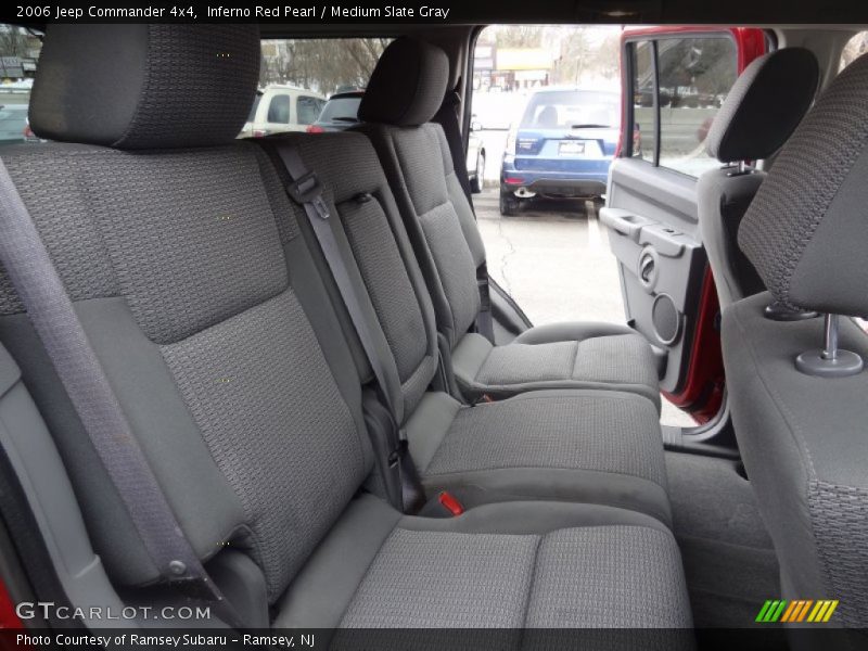 Inferno Red Pearl / Medium Slate Gray 2006 Jeep Commander 4x4