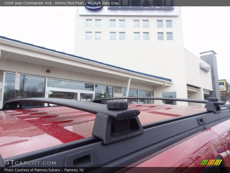 Inferno Red Pearl / Medium Slate Gray 2006 Jeep Commander 4x4