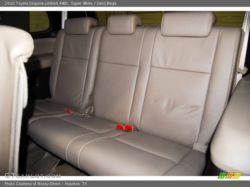 Super White / Sand Beige 2010 Toyota Sequoia Limited 4WD