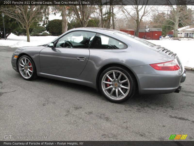 Seal Grey Metallic / Black 2005 Porsche 911 Carrera Coupe