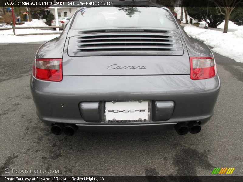Seal Grey Metallic / Black 2005 Porsche 911 Carrera Coupe