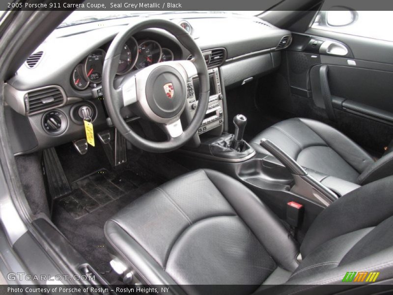  2005 911 Carrera Coupe Black Interior