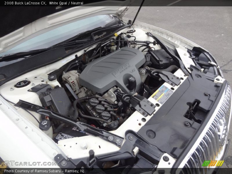 White Opal / Neutral 2008 Buick LaCrosse CX