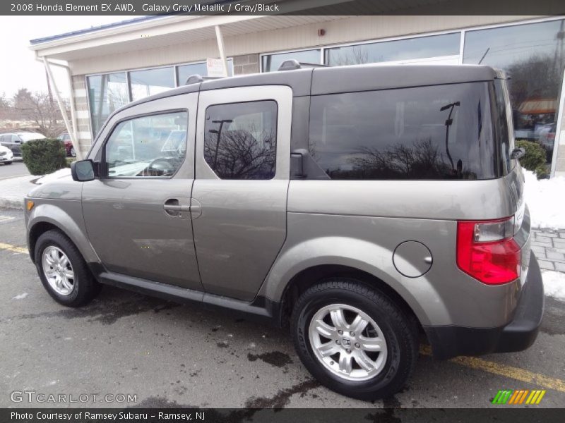 Galaxy Gray Metallic / Gray/Black 2008 Honda Element EX AWD
