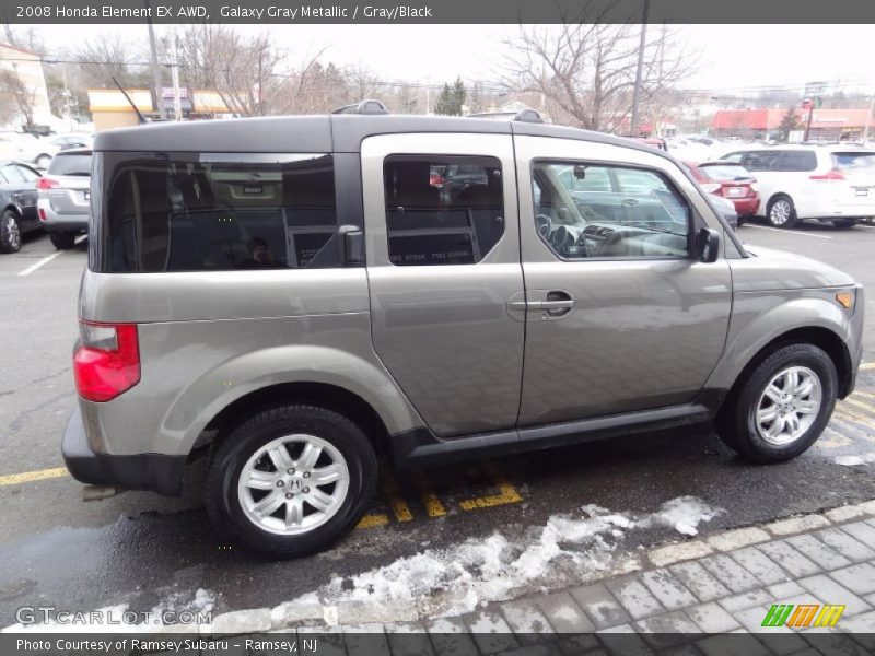Galaxy Gray Metallic / Gray/Black 2008 Honda Element EX AWD