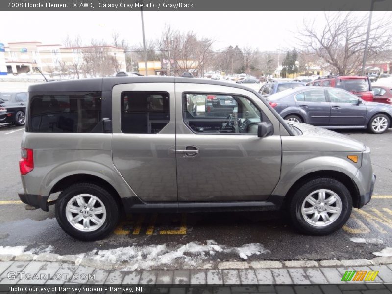 Galaxy Gray Metallic / Gray/Black 2008 Honda Element EX AWD