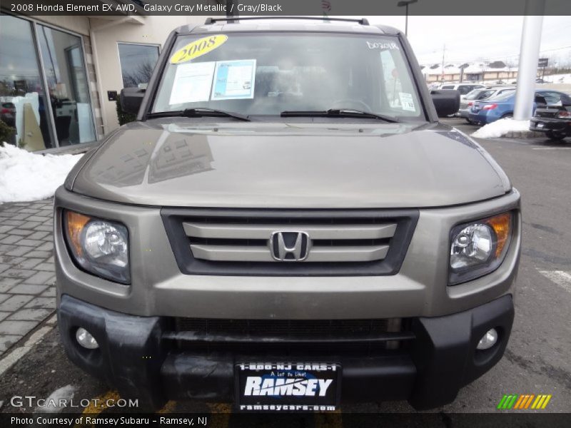 Galaxy Gray Metallic / Gray/Black 2008 Honda Element EX AWD