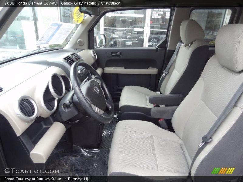 Galaxy Gray Metallic / Gray/Black 2008 Honda Element EX AWD