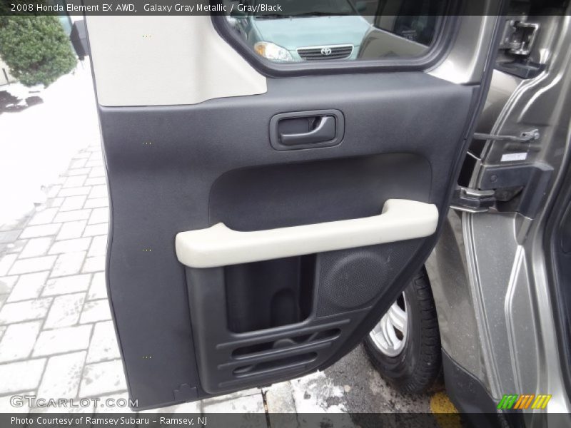 Galaxy Gray Metallic / Gray/Black 2008 Honda Element EX AWD