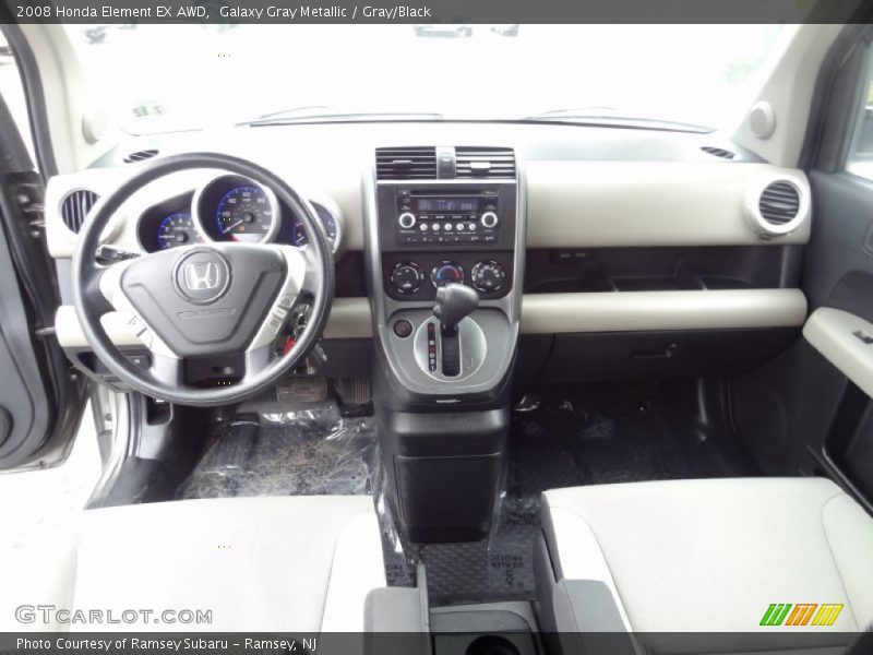 Galaxy Gray Metallic / Gray/Black 2008 Honda Element EX AWD