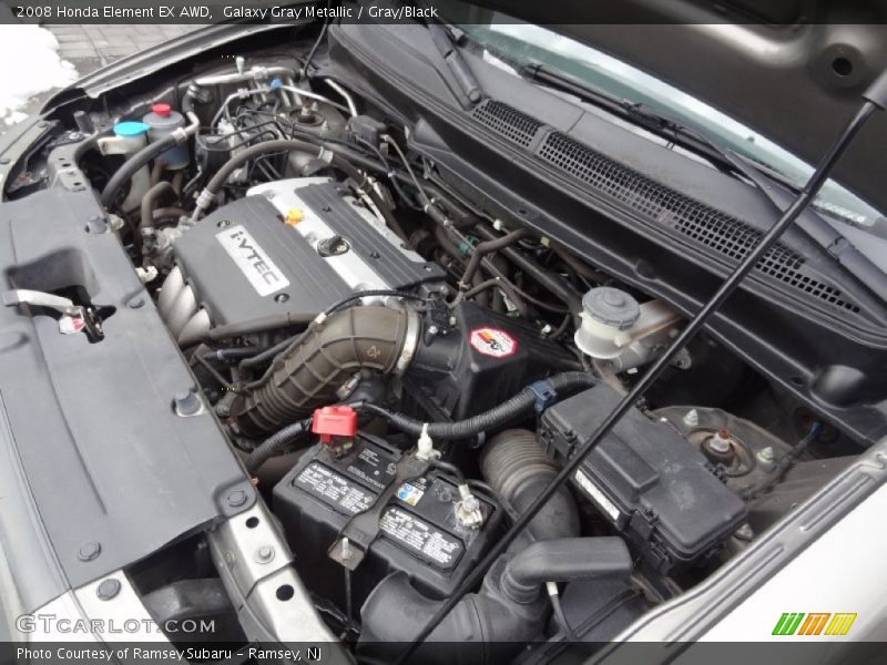 Galaxy Gray Metallic / Gray/Black 2008 Honda Element EX AWD