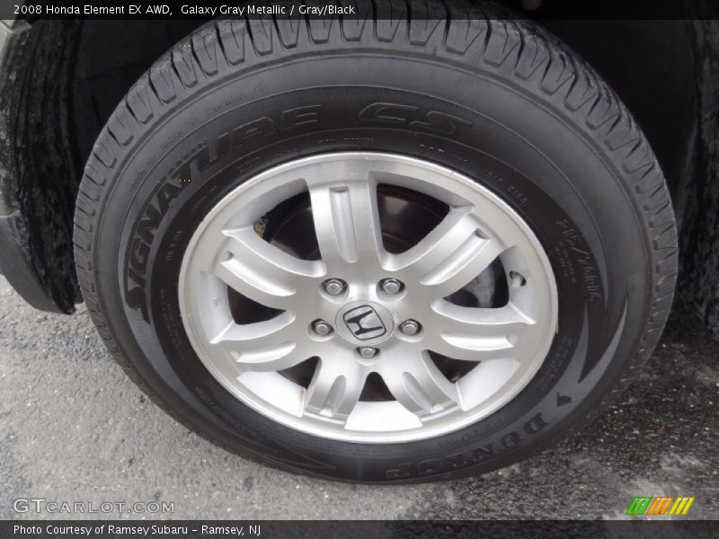 Galaxy Gray Metallic / Gray/Black 2008 Honda Element EX AWD