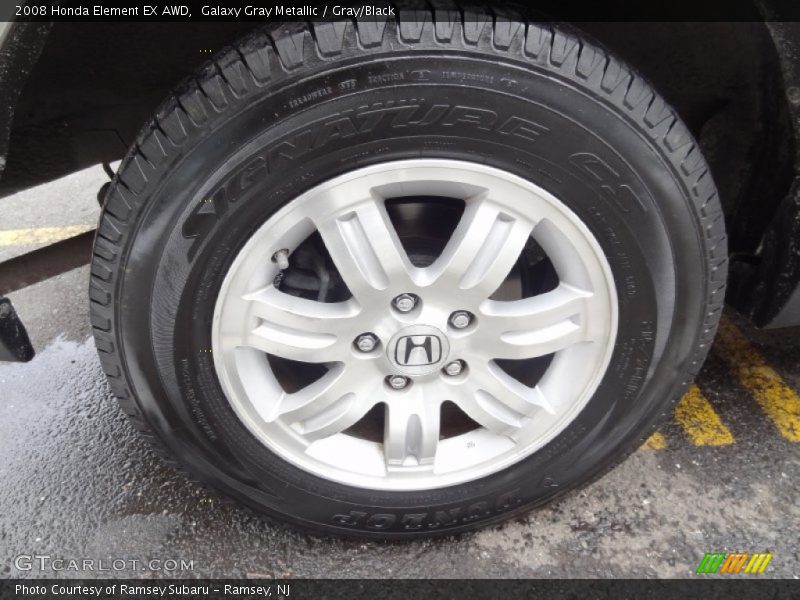 Galaxy Gray Metallic / Gray/Black 2008 Honda Element EX AWD