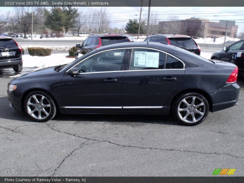  2010 S80 T6 AWD Seville Grey Metallic