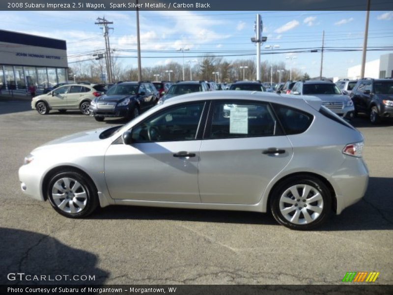 Spark Silver Metallic / Carbon Black 2008 Subaru Impreza 2.5i Wagon