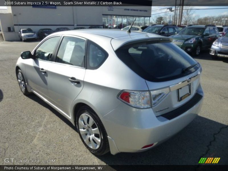  2008 Impreza 2.5i Wagon Spark Silver Metallic