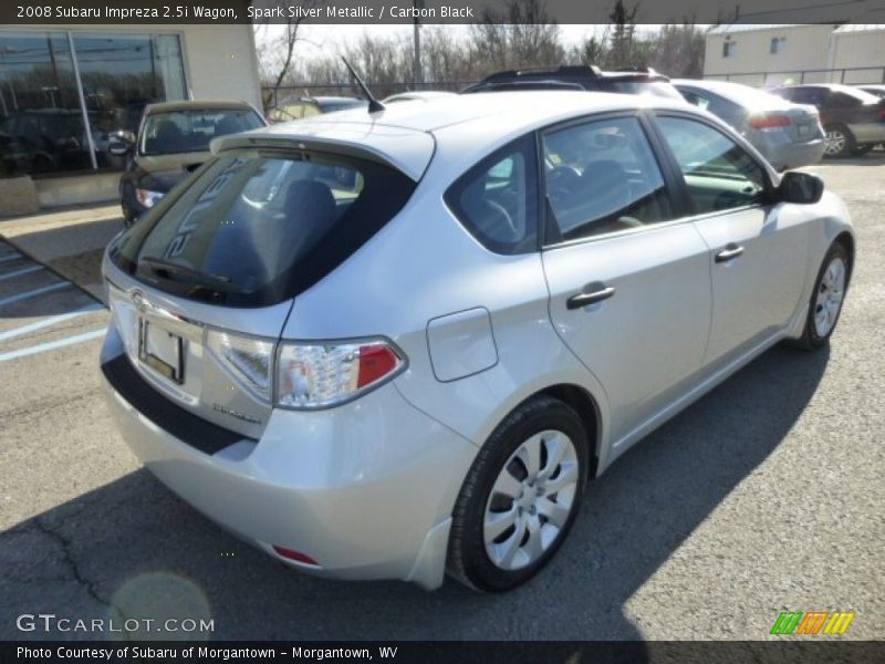 Spark Silver Metallic / Carbon Black 2008 Subaru Impreza 2.5i Wagon