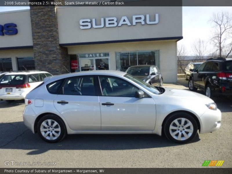 Spark Silver Metallic / Carbon Black 2008 Subaru Impreza 2.5i Wagon