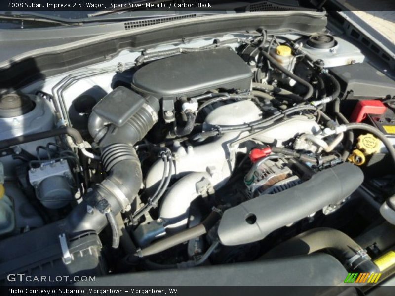  2008 Impreza 2.5i Wagon Engine - 2.5 Liter SOHC 16-Valve VVT Flat 4 Cylinder