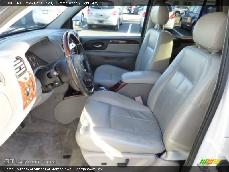Summit White / Light Gray 2008 GMC Envoy Denali 4x4