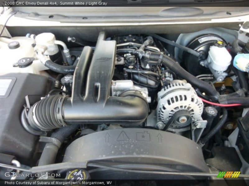 Summit White / Light Gray 2008 GMC Envoy Denali 4x4