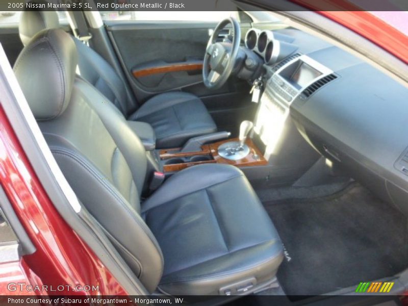 Red Opulence Metallic / Black 2005 Nissan Maxima 3.5 SL