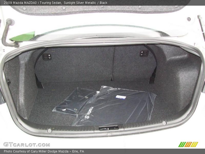 Sunlight Silver Metallic / Black 2009 Mazda MAZDA3 i Touring Sedan