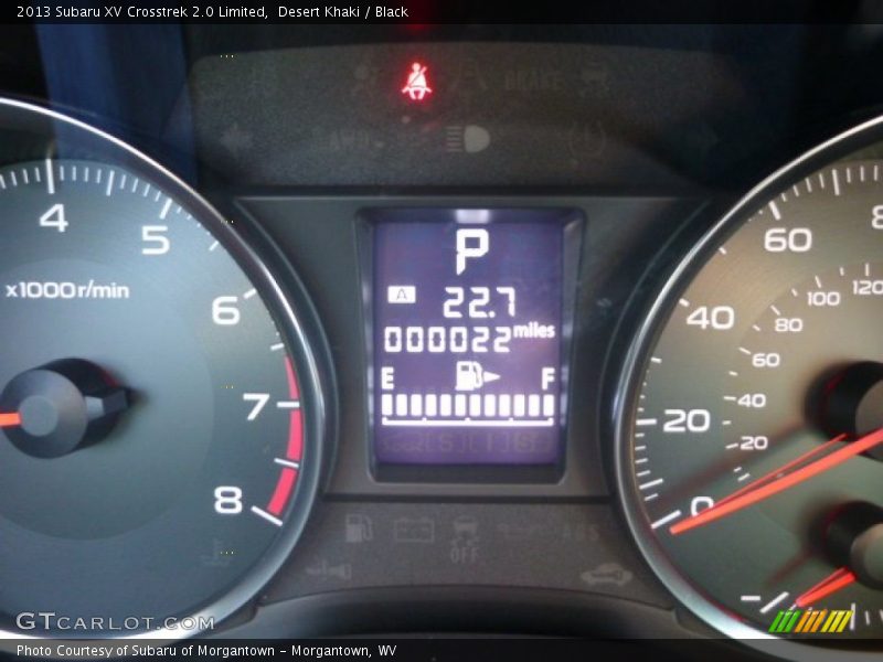 Desert Khaki / Black 2013 Subaru XV Crosstrek 2.0 Limited