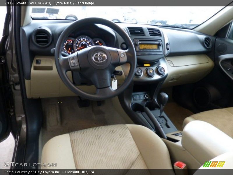 Pyrite Mica / Sand Beige 2012 Toyota RAV4 I4 4WD