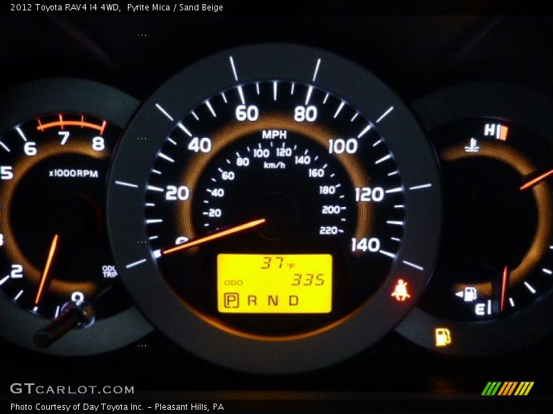 Pyrite Mica / Sand Beige 2012 Toyota RAV4 I4 4WD