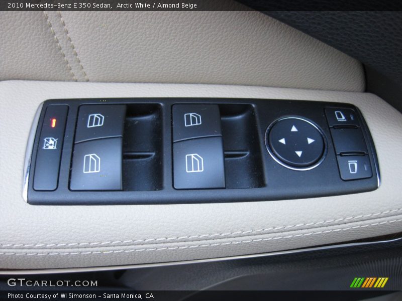 Arctic White / Almond Beige 2010 Mercedes-Benz E 350 Sedan
