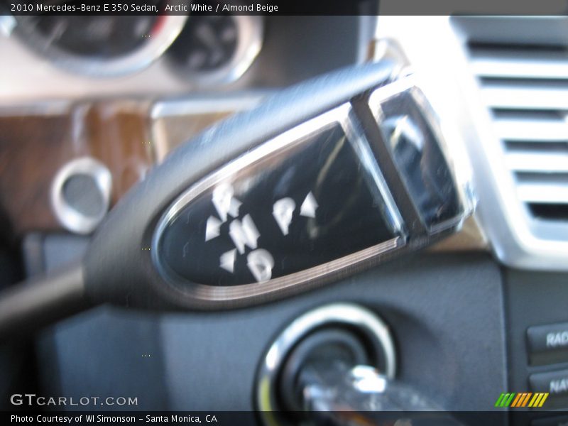 Arctic White / Almond Beige 2010 Mercedes-Benz E 350 Sedan