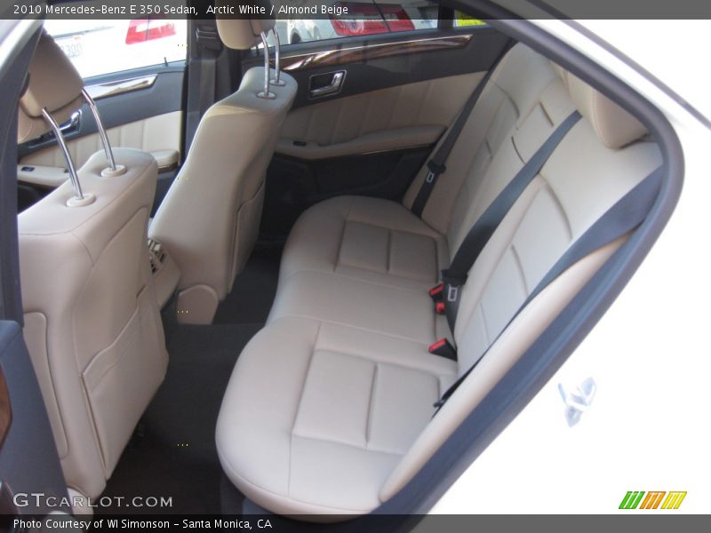 Arctic White / Almond Beige 2010 Mercedes-Benz E 350 Sedan
