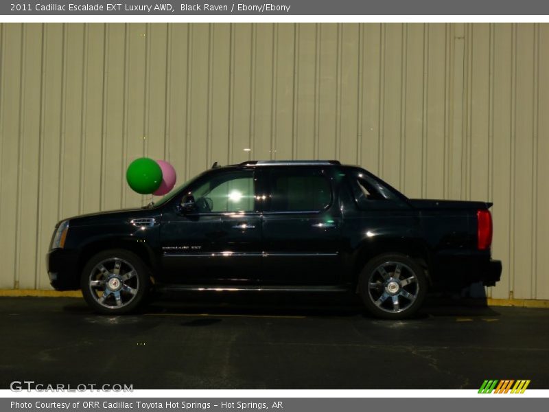 Black Raven / Ebony/Ebony 2011 Cadillac Escalade EXT Luxury AWD