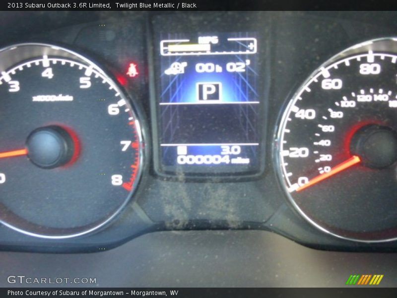 Twilight Blue Metallic / Black 2013 Subaru Outback 3.6R Limited