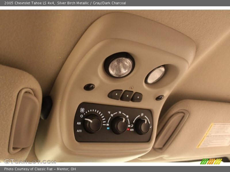 Silver Birch Metallic / Gray/Dark Charcoal 2005 Chevrolet Tahoe LS 4x4