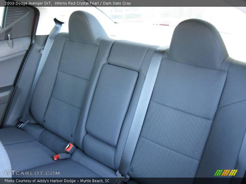 Inferno Red Crystal Pearl / Dark Slate Gray 2009 Dodge Avenger SXT