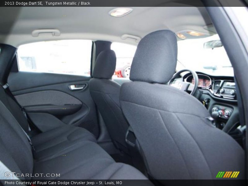 Tungsten Metallic / Black 2013 Dodge Dart SE