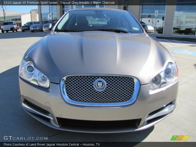 Vapour Grey Metallic / Warm Charcoal 2010 Jaguar XF Premium Sport Sedan