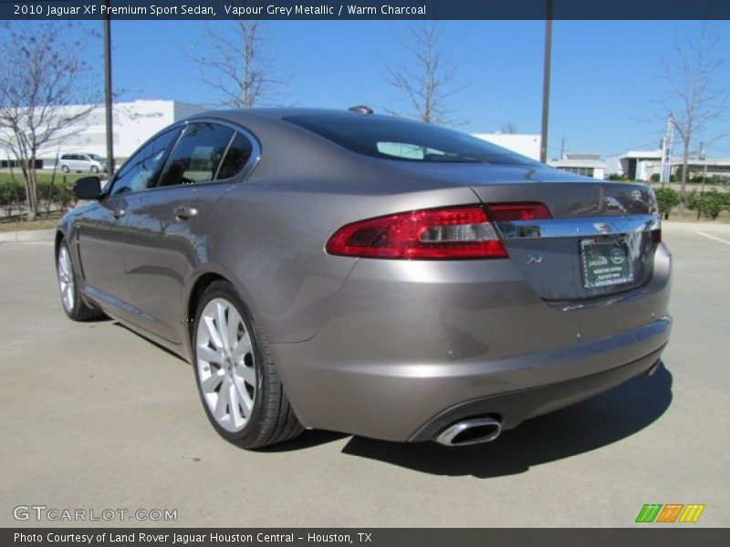 Vapour Grey Metallic / Warm Charcoal 2010 Jaguar XF Premium Sport Sedan