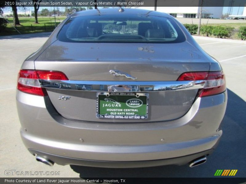 Vapour Grey Metallic / Warm Charcoal 2010 Jaguar XF Premium Sport Sedan