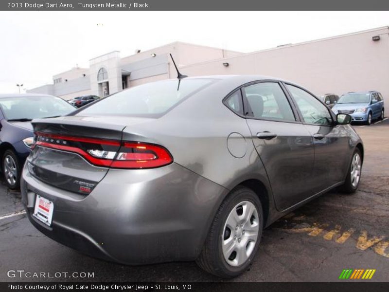 Tungsten Metallic / Black 2013 Dodge Dart Aero