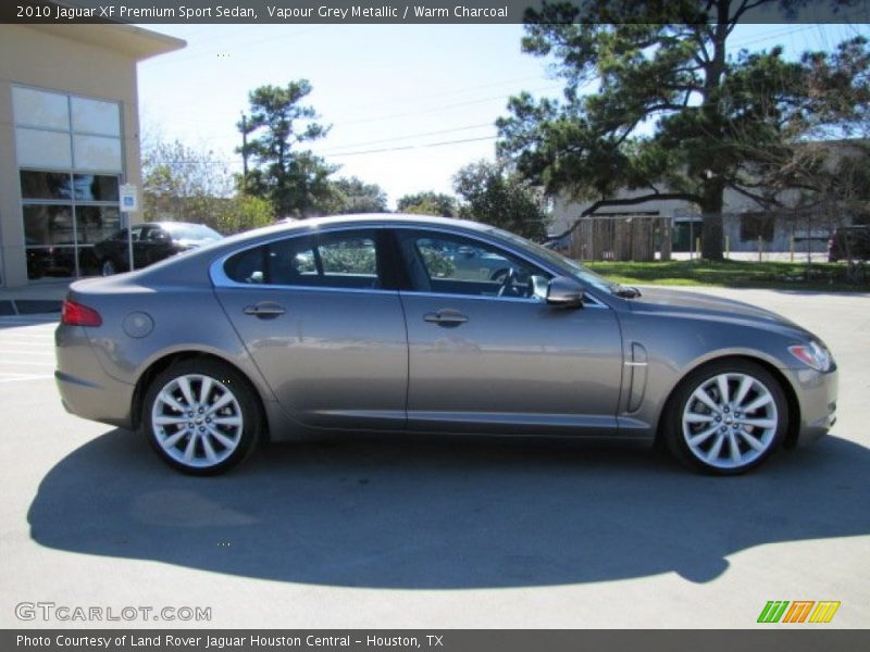 Vapour Grey Metallic / Warm Charcoal 2010 Jaguar XF Premium Sport Sedan