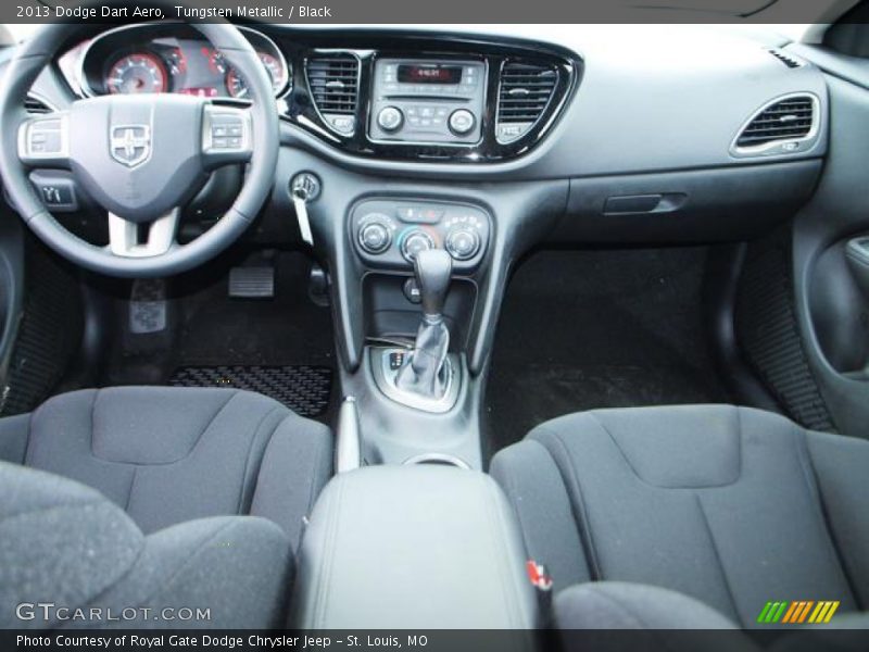 Tungsten Metallic / Black 2013 Dodge Dart Aero