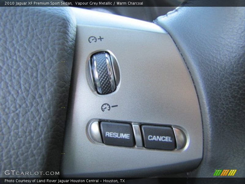 Controls of 2010 XF Premium Sport Sedan