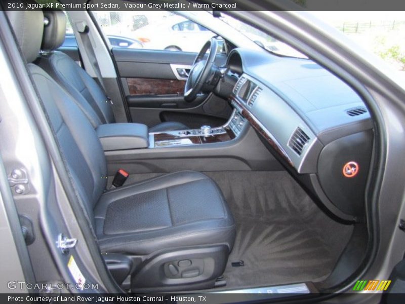  2010 XF Premium Sport Sedan Warm Charcoal Interior