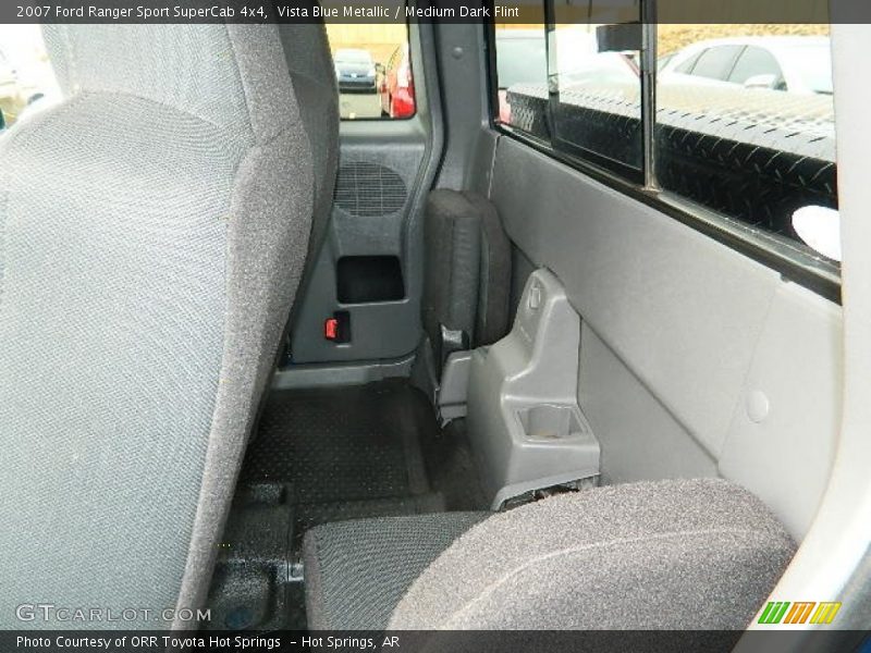 Vista Blue Metallic / Medium Dark Flint 2007 Ford Ranger Sport SuperCab 4x4