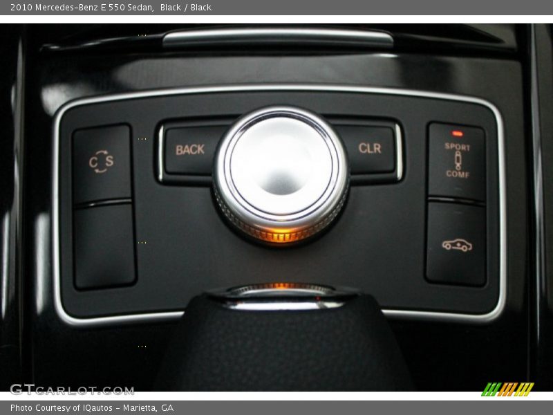 Controls of 2010 E 550 Sedan